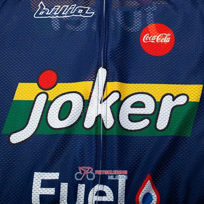 Joker Fuel Fietsshirt Met Korte Mouw 2020 en Korte Koersbroek Blauw
